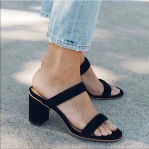 Soludos Ines Heel in Black Size US 7